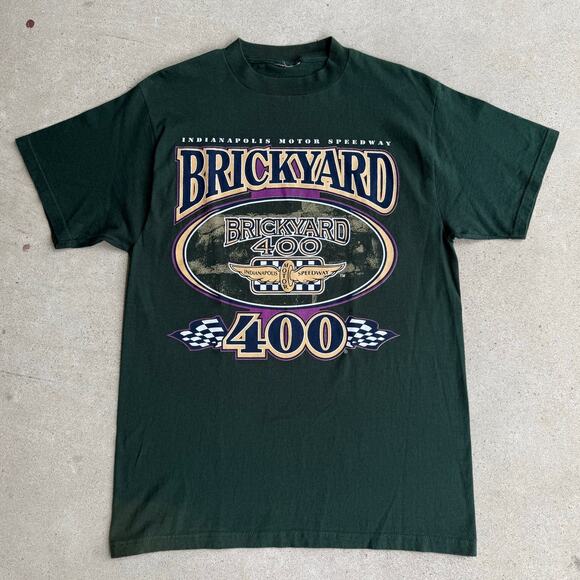 Vintage Brickyard 400 Indianapolis Motor Speedway Nascar Racing Shirt Size Large - Picture 1 of 8
